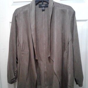 Alfani Woman Brown Jacket 3X